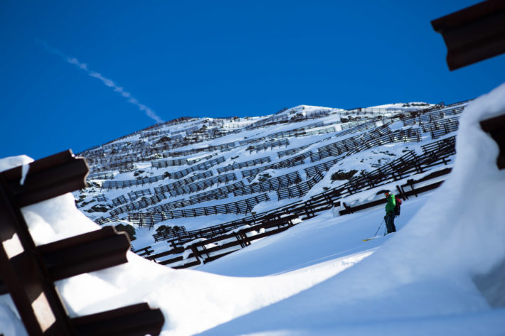Bra snö, men svårt att välja linje bland Rendls lavinstaket