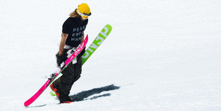 LSM hajkar upp för en ny vända på Mt Hood, Oregon i Amerika.