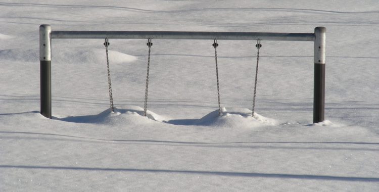 Monterosa har fått mycket snö den sista tiden. 