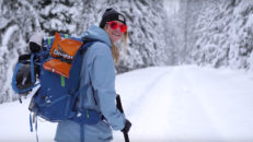 Sjuka skidåkare i Kanada