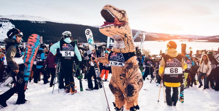 T-Rex dricker T-röd på afterskin? 