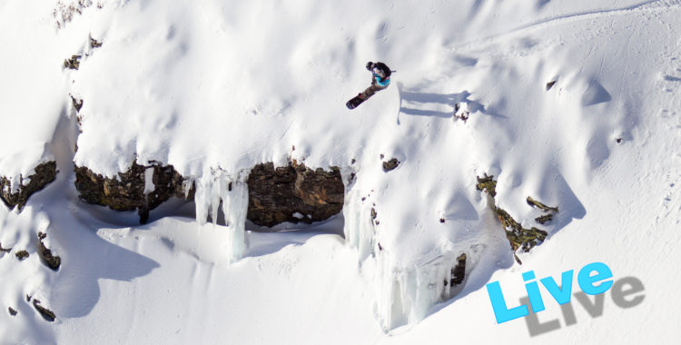 Christoffer Granboms snygga sneda drop från vinnaråket i Andorra förra vintern. 