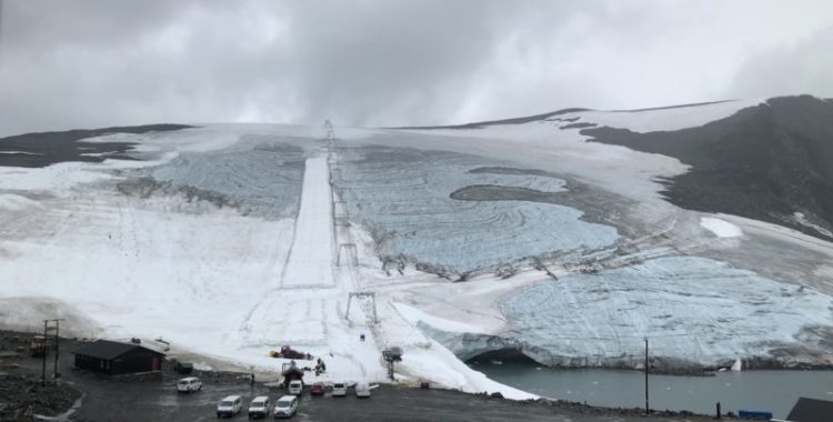 Juvas skidcenter 18e juli.