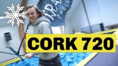 Så gör du en cork 720 på trampolin