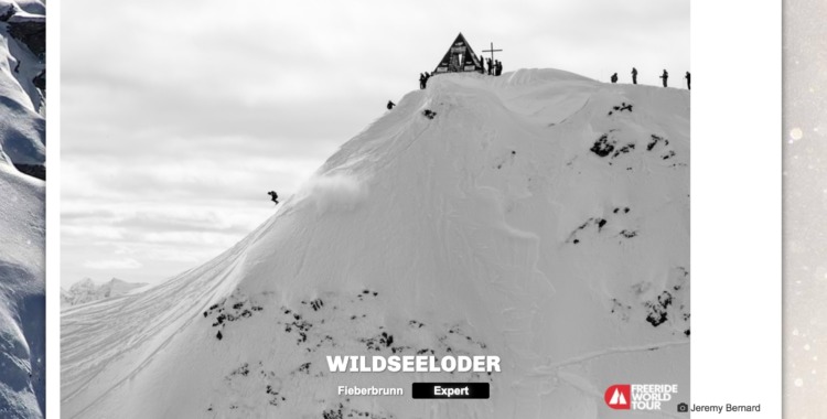 Wildseeloder, tävlingsfacet i Fieberbrunn.