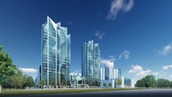 Södra delen av Wintastar Shanghai.