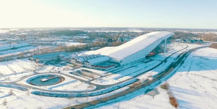 En dubbelsvart pist ligger inom lagom köravstånd från Berlin.