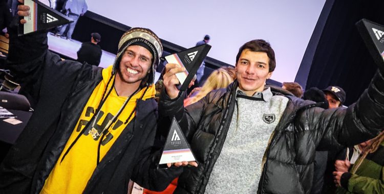 Storslam för Henrik Harlaut och Tof Henry på Powder Awards igår.