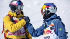 Storslalomtävling på 4000 meters höjd