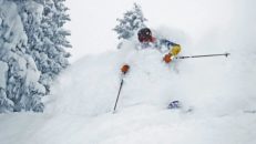 Purfärsk video från det massiva snödumpet i Österrike