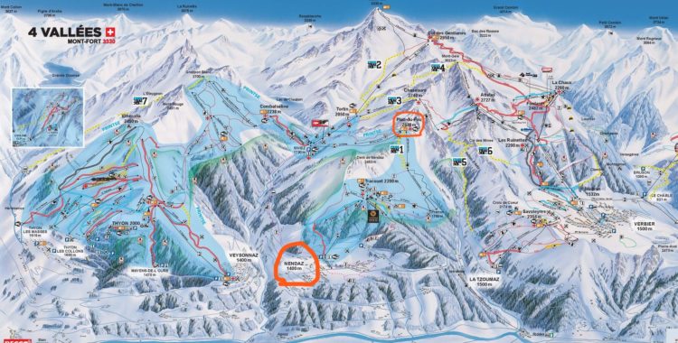 Olyckan inträffade på Plan du Fou kring bergstoppen Mont Gond på 2450 meters höjd i skidområdet Nendaz (del av Verbier) i schweiziska alperna.