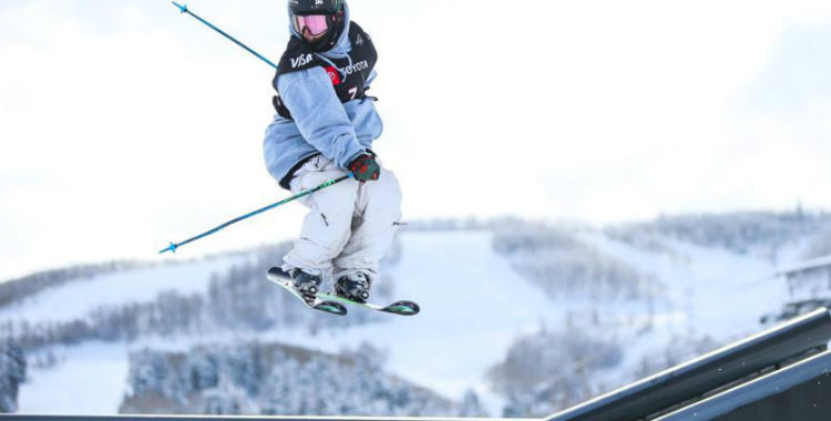 Henrik Harlaut rakade till sig en femteplats i slopestylefinalen. 
