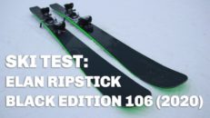”– En skida för snabba åk på stora berg” Elan Ripstick Black Edition 106 (2020)