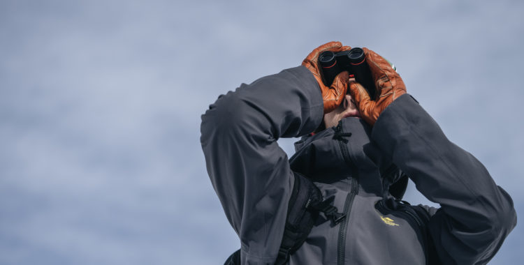 Olle Regnér rekar vinnaråk i Les Arcs.