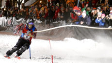 Henrik Windstedt vann skijoringen i Åre
