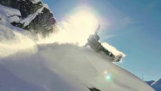 Magiskt bra snö i Verbier