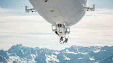 Zeppelinskidåkning, PR-trick eller bra idé?