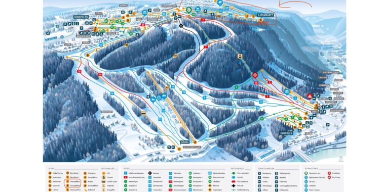 Nya stolsliften byggs på samma ställe som nuvarande gamla stolslift K Östersjöliften, samtidigt som släpliften J Ovansjöliften rivs, ändå dubblas kapaciteten. 