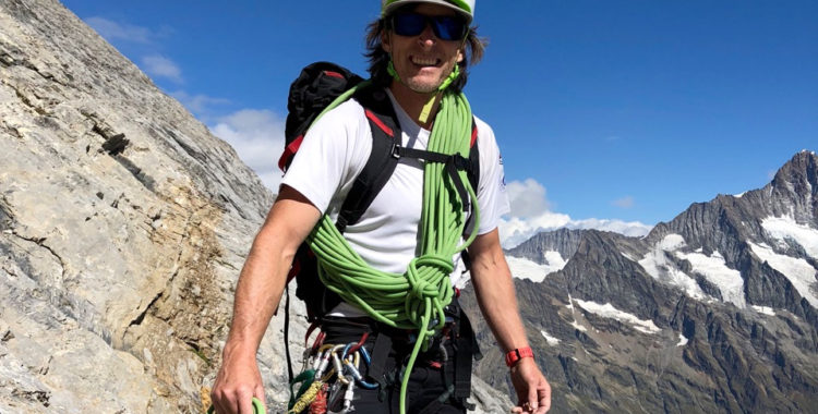 Mike Wright är utbildningsansvarig på Svenska bergsguideorganisationen (SBO).