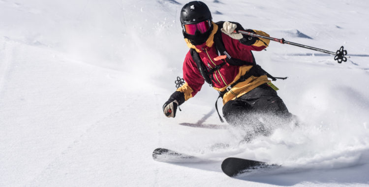 Svenska Nils Uski är ännu en up and coming tonåring. I vintras bytes park- mot friåkning. (Lake Louise, B.C.)
