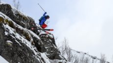 Max Palm vann första upplagan av Narvik Freeride