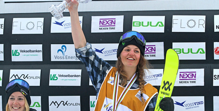 Emma Dahlström vann den totala världscupen i big air säsongen 2016/2017