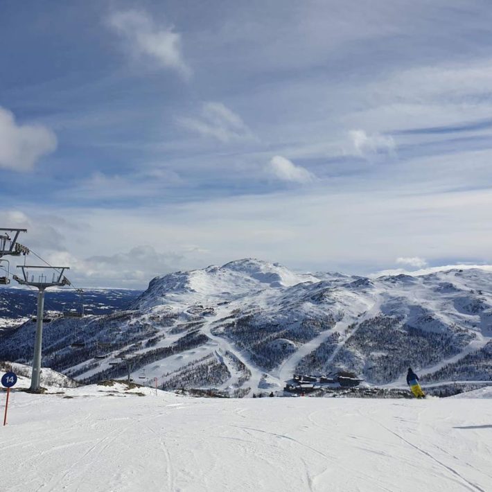 En bild på Hemsedal Skisenter.