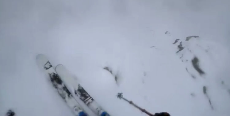 Tim Larsson blev första skidåkare denna säsong 2019/2020, fredag 20 september skriver vi in i historieboken.