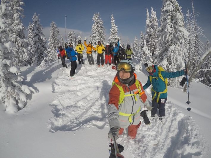 Konferensresa i fjällen.