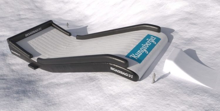 Big Air-landning blir ett tillskott i Kungsbergets park. 