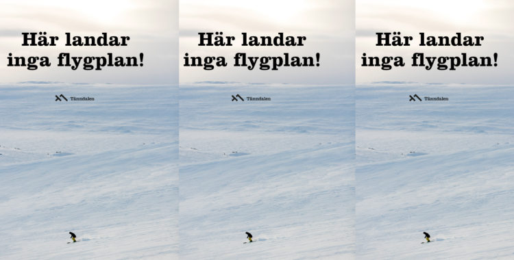 Lilla Tänndalen spinner på missnöjet med flygplatsen i Sälen. 