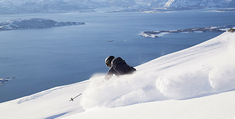Sjunkhatten är en nationalpark utanför Bodø i Nordnorge som har grymma toppturer.