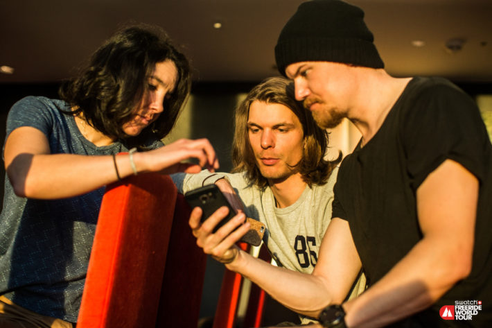 På touren tillsammans med Kristofer Turdell och maken Reine Barkered.