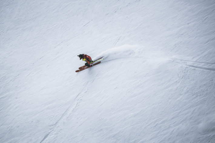 Jackie Paaso tävlar i Ordino Arcalís, Andorra.