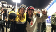 Nya trick i big air-finalen för Harlaut som precis missade pallen