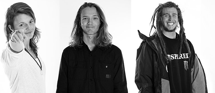 Sveriges laguppställning i Dew Tour.