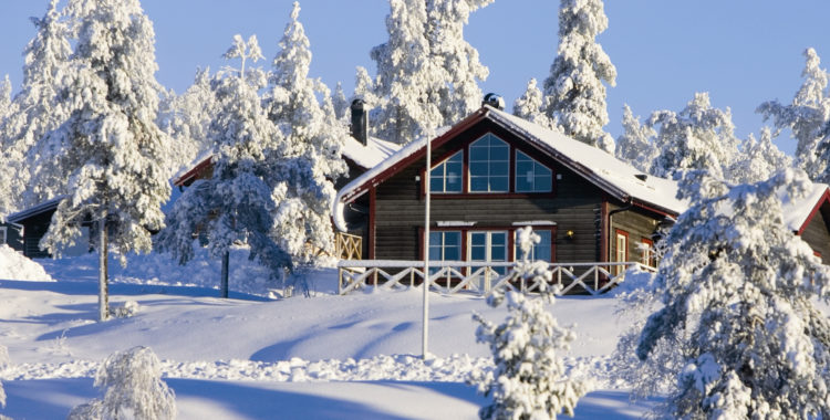 Vem vill inte ha en fjällstuga i julklapp?