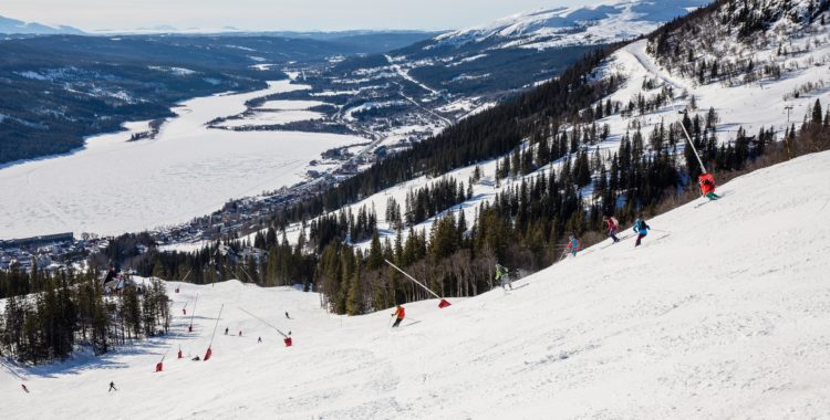 Åres vårskidåkningen är i toppklass. 