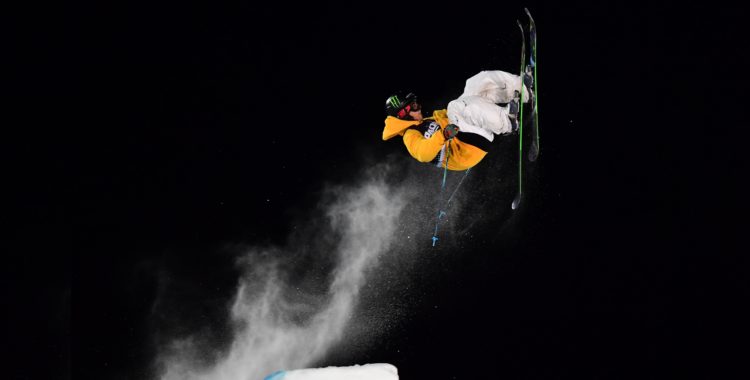 Henrik Harlaut i Big Air på X Games Aspen 2019. 