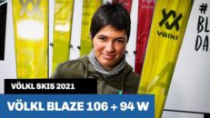 Völkl Blaze 106 + Blaze 94 W (2021): Freerideskida med tre olika skärningar