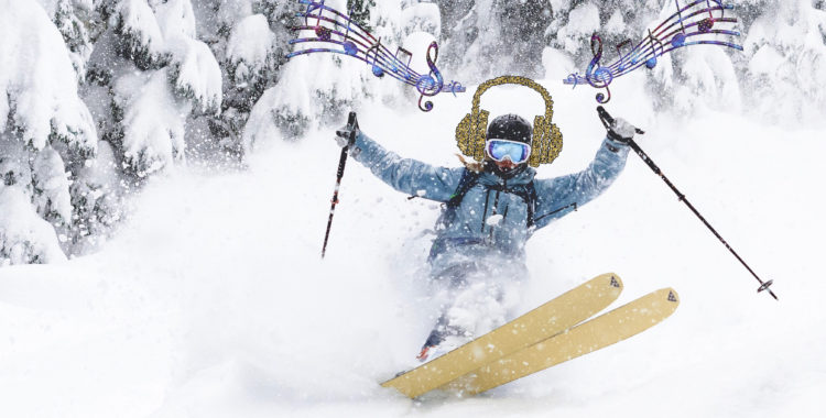 20 låtar som får din skidåkning att flowa bättre än Jay Z. 