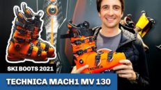 Tecnica Mach1 MV 130: kolfiberförstärkt pjäxa