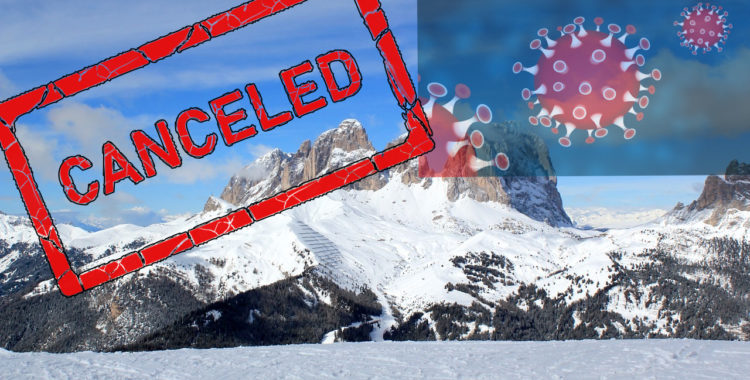Nordens största researrangör till Alperna ställer in skidresorna till Italien.