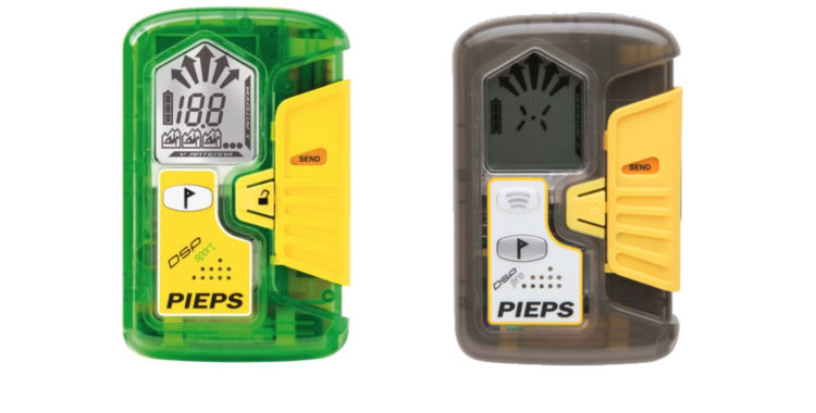 Pieps lavinsändare DSP Sport och DSP Pro har fått kritik för sin knapp som växlar mellan sök- och sänd-läge. 