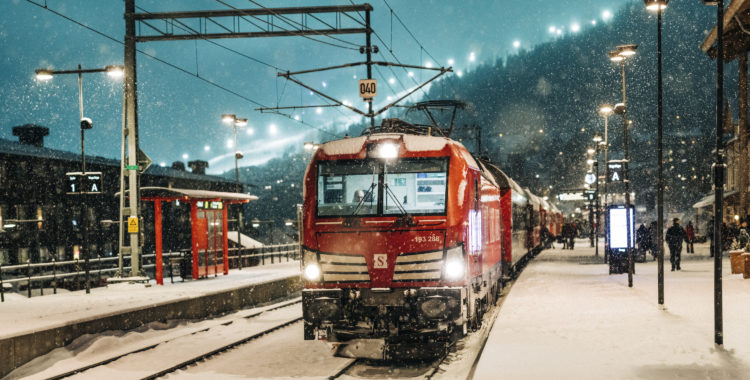 Snälltåget kör givetvis till Åre.