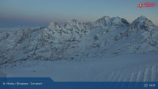 Nära 2 meter snö på väg mot St Moritz