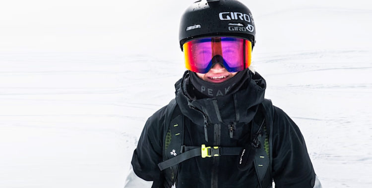 Max Palm är redan som 18 åring professionell friåkare. 