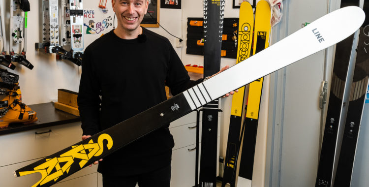 Fisksvansskidan Line Sakan fortsätter att vara en svängig och populär allmountainskida även nästa vinter. 