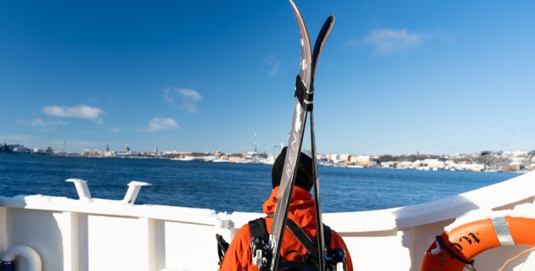 Ski & Sail i Mälarens drottning, vår kungliga hufvudstad Stockholm.