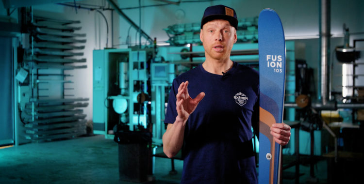 Vd Carl Geijer på Åre Skidfabrik som gör Extrem.